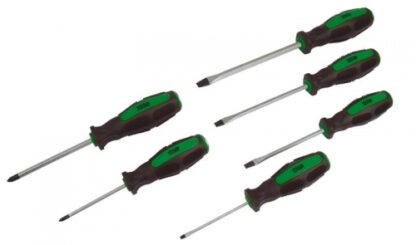 Brüder Mannesmann Schroevendraaier Set (6-delig) in Aluminium Ko - Afbeelding 2