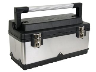 GEREEDSCHAPSKIST - ROESTVRIJ STAAL - 505 x 235 x 225 mm