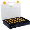 TAYG - SORTEERKOFFER - 460 x 350 x 81 mm - 21 UITNEEMBARE VERDEELVAKKEN