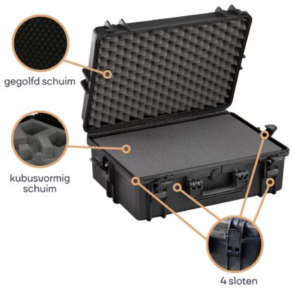 Perel Waterproof Koffer 55,5 × 42,8 × 21,1 cm - Afbeelding 11
