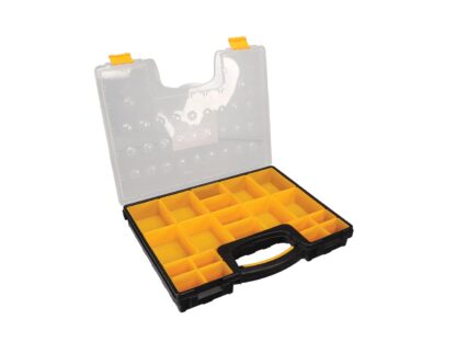 PLASTIC SORTEERDOOS MET UITNEEMBARE VAKKEN - 420 x 335 x 65 mm - Afbeelding 2