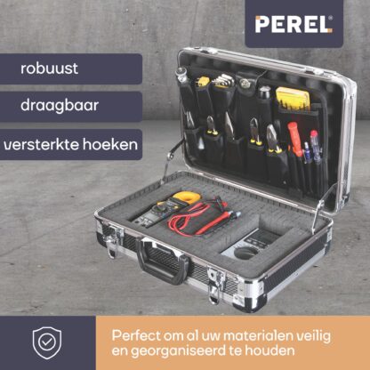 Gereedschapskoffer Aluminium (43 × 30 × 15 cm) - Afbeelding 3