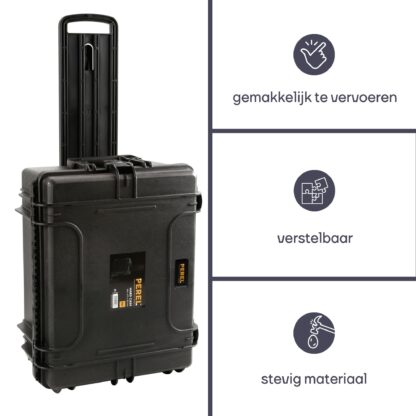 Perel Waterdichte Trolley Koffer 60,4 × 47,3 × 28,3 cm - Afbeelding 5