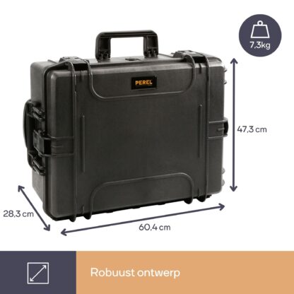 Perel Waterdichte Trolley Koffer 60,4 × 47,3 × 28,3 cm - Afbeelding 7